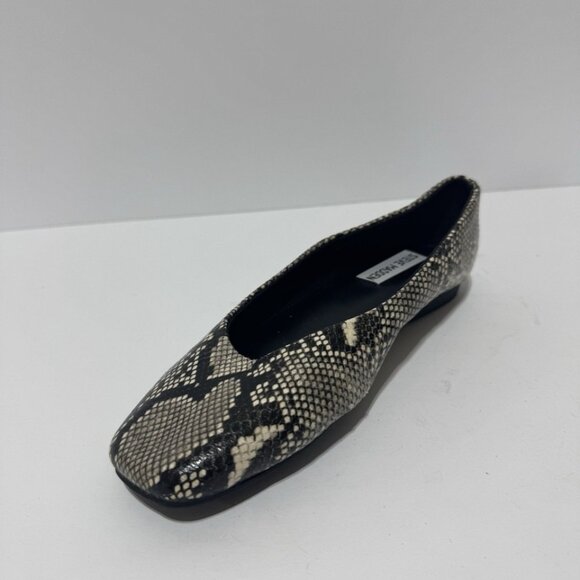 Steve Madden Womens Deliah Flats Snake Size 6.5M - Picture 2 of 5